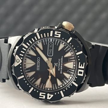 Seiko Black Monster automatic