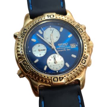 SEIKO CHRONOGRAPH SPORTS 150 *DO 24 RATE*POVOLJNO! R1!