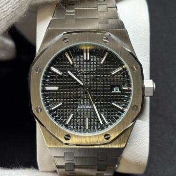 SEIKO MOD - AP ROYAL OAK - 42mm, CRNI, AUTOMATIC