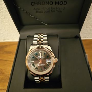 Seiko Mod Datejust Wimbledon