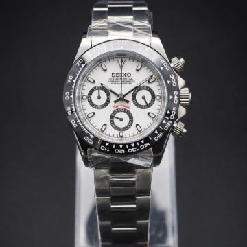 Seiko MOD Daytona 40mm - **NOVO**