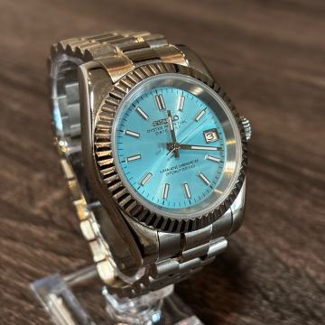 Seiko Mod NH35 Custom Tiffany Datejust 39 mm