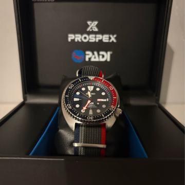 Seiko Prospex Padi SRPE99K1 (Turtle Pepsi)