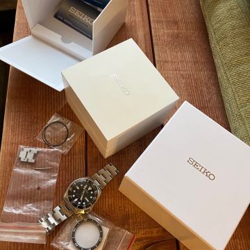 Seiko SKX007 modificiran + original dijelovi