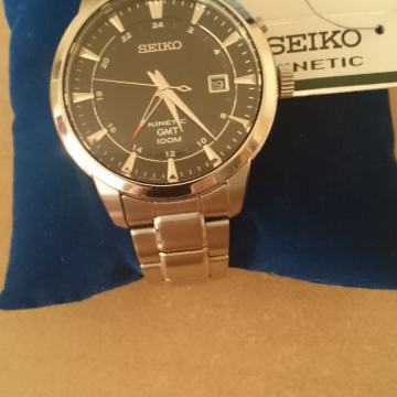 SEIKO KINETIC GMT