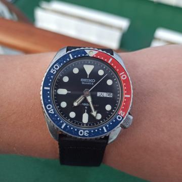 Seiko vintage Pepsi diver 7548-700B JDM