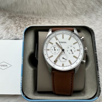 FOSSIL SAT Smeđi muški  Kožni   ORGINAL - NOVO s etiketom