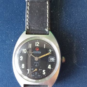 KOLEKCIONAR-"ROAMER SPORT" vojni pilotski sat,Swiss made