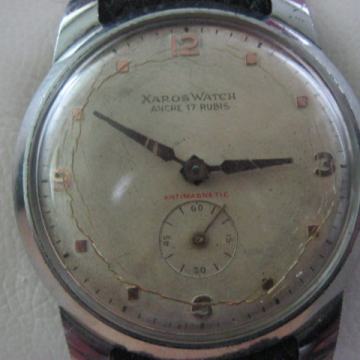 KOLEKCIONAR -XAROS WATCH ANCRE 17 RUBIS-VOJNI SAT