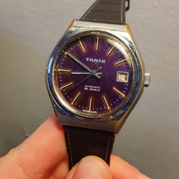 Tanis, švicarac, automatic, 25 rubina, datum