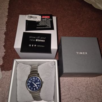 Timex - Easy Reader Day Date 35 mm rastezljiva narukvica