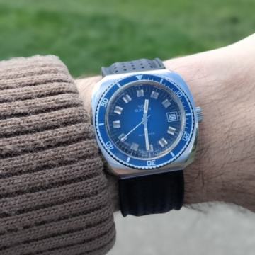 Vintage Glycine diver automatic 20 ATM swiss made