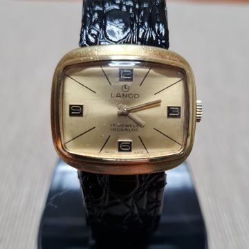 vintage LANCO, mehanički muški sat