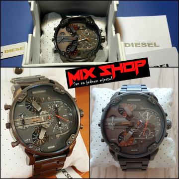 XXXL DIESEL DZ7315 SMEĐI MR BIG DADDY TOP MUŠKI SAT *KAO NOV*GARANCIJA
