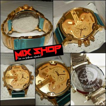 XXXL DIESEL DZ7399 GOLD MR BIG DADDY TOP MUŠKI SAT KAO NOV*GARANCIJA