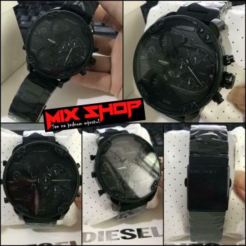 XXXL DIESEL DZ7399 BLACK MR BIG DADDY TOP MUŠKI SAT KAO NOV*GARANCIJA