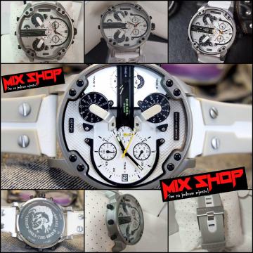 XXXL DIESEL DZ7401 BIJELI MR BIG DADDY TOP MUŠKI SAT *NOVO*GARANCIJA*