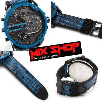 XXXL DIESEL DZ7434 PLAVI MR BIG DADDY TOP MUŠKI SAT *NOVO*GARANCIJA*