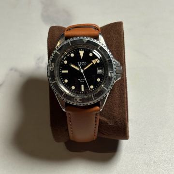 Yema Superman Paris vintage quartz skin diver rijedak sat