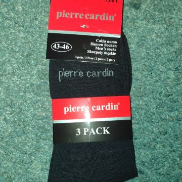 3 Paar 43-46 Men's socks pierre cardin® MADE IN TURKEY MAN BLACK tanje