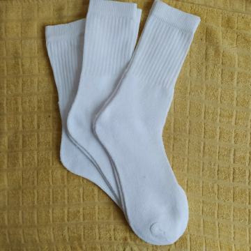 Čarape muške bijele 3para 42-45