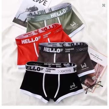 NOVE Muške bokserice M veličina 4 kom u paketu 95% pamuk, 5% elastin