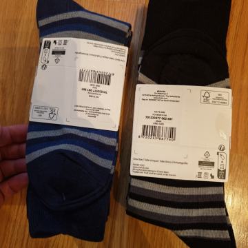 muske carape Calvin Klein one size 3 para crne i plve