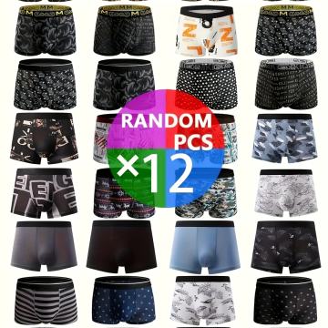 Set od 12 muških bokserica, koje su ugodne za kožu