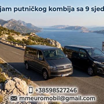 ▶ Najam vozila sa 9 sjedala od 49€ dan  ⭐⭐⭐⭐⭐