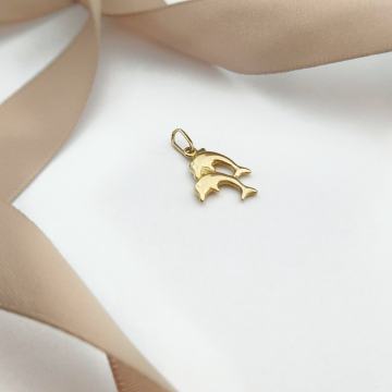 14K ZLATNI PRIVJESAK DUPIN 0,50G***24RATE***R1***