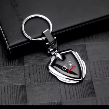 AUDI-Auto stilizirani 3D metalni kožni privjesci za ključeve za Audi S