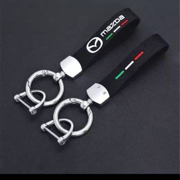 MAZDA-Visokokvalitetni kožni privjesak za ključeve s logotipom automob