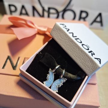 Pandora Butterfly Split Charm
