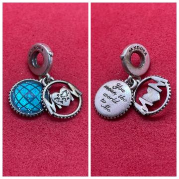 Pandora privjesak mama You mean the world to Me