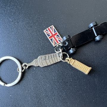 Privjesak za Kljuceve Engleska Skateboard LONGBOARD