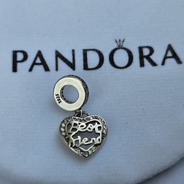 Privjesak Pandora srebro sa žigom best friend