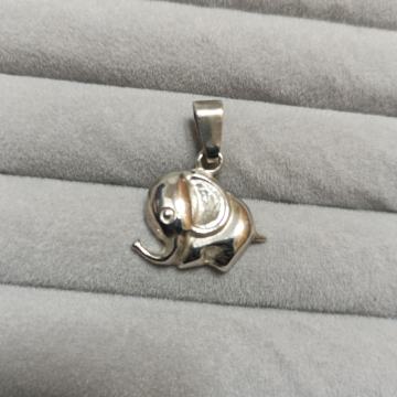 Privjesak slonić, boje srebra