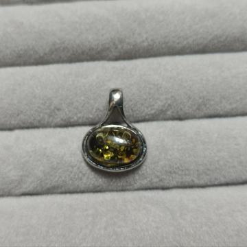 Privjesak Srebro925 s Jantarom, nekorišten