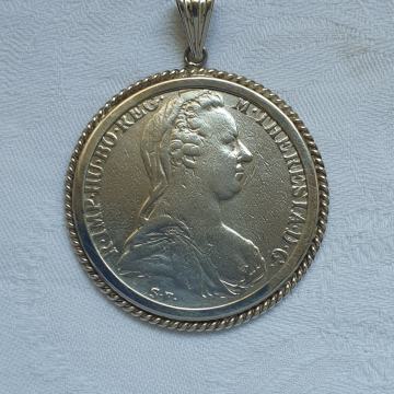 Privjesak srebro Talir 1780.