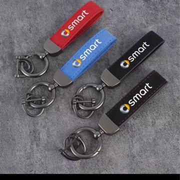 SMART-Privjesak za ključeve od brušene kože za Smart Eq Fortwo Forfour