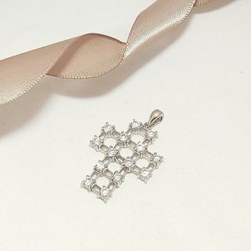 SREBRNI KRIŽ 4,96G .925 ***DO 24 RATE*** R1!