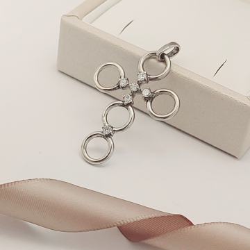 SREBRNI KRIZ PRIVJESAK 3,66G .925 ***DO 24 RATE*** R1!