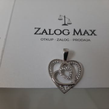 SREBRNI PRIVJESAK .925 / R1, RATE!