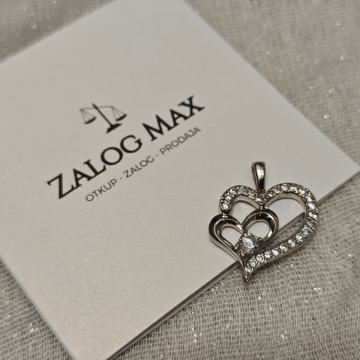 SREBRNI PRIVJESAK .925 / R1, RATE!