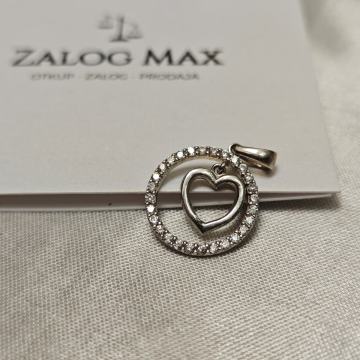 SREBRNI PRIVJESAK .925 / R1, RATE!