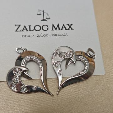 SREBRNI PRIVJESAK .925 / R1, RATE!