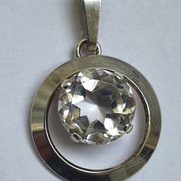 SREBRNI PRIVJESAK ART DEKO 835 SREBRO