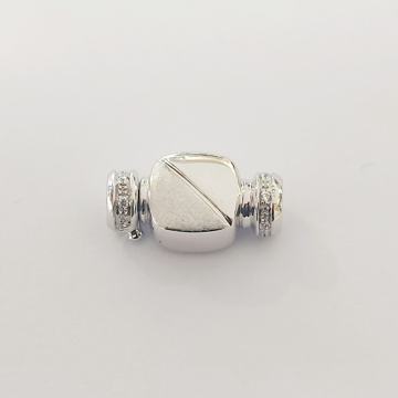 ZLATNA KOPČA BIJELO ZLATO 14K 3,90G  ***DO 24 RATE*** R1!