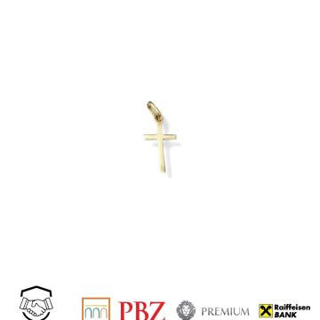 ZLATNI KRIŽ 14K .585 0,29G ***DO 24 RATE*** R1!