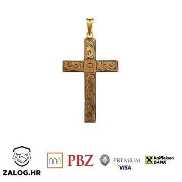 ZLATNI KRIŽ 14K .585 3,96G ***DO 24 RATE*** R1!